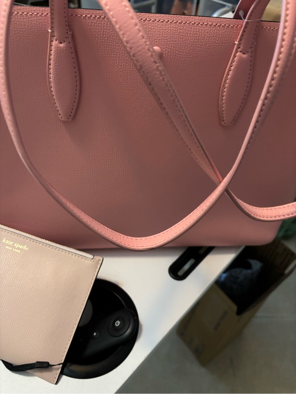 kate spade Pink Tote with Pale Blush Wristlet - Picture 3 of 7